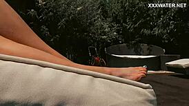 i hot chick lana swims nude underwater horny babe for you guys