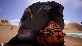 Wildlife: Gay Furrys Engage In Yiff Adventures