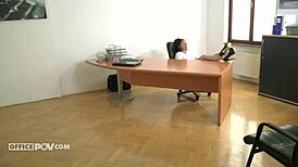 Lazy Intern Diana Rius Gets Her Big Ass and Pussy Fucked in the Office