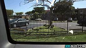 Sara Jay's Huge Ass Fucked Hard on the Bus!