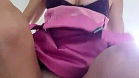 Блондинка Алинефлавио кончает сильно в рот