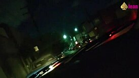 latina bbw milf exposes in uber taxi.