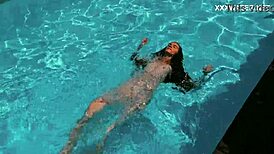 i hot chick lana swims nude underwater horny babe for you guys