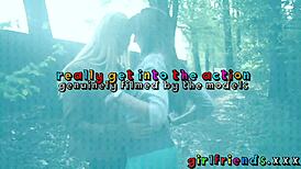 Girlfriends Create Homemade Tape with Lesbian POV