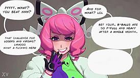 pov challenge overcome with big tits