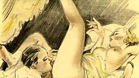 Exploring vintage anime drawings