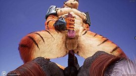 Wildlife: Gay Furrys Engage In Yiff Adventures