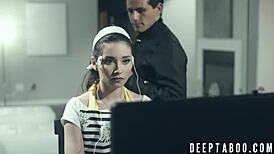 Teen with Programmed Brain Craves Nothing but Hard Fucking