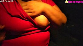 latina bbw milf exposes in uber taxi.