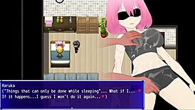 Bold cuckold play embraces her lust with masturbation, blowjob, and toy fingering in anime hentai style.