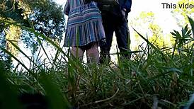 I sqeezed the milfs fat ass too hard and she helped me cum