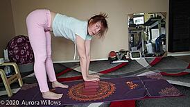 Yoga Lesson Turns Into Sensual Wife Play