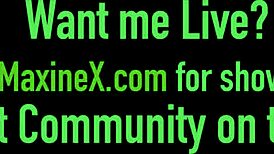 red haired lily cade stuffs asian cougar maxine x with her fake dick in rough maledom play