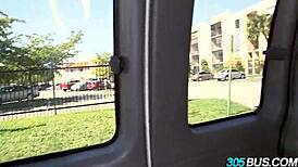 Sara Jay's Huge Ass Fucked Hard on the Bus!