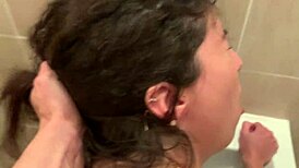 fucked my 19yo girlfriend katty west in the bathroom after our walk 😏