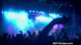 After Festival Rimming Foursome with Hot Besties