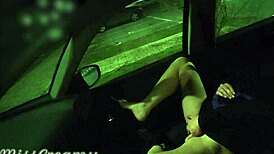 Wife in public car parking with stranger, observed by voyeur - part 1