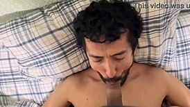 Mexican amateurs share blowjob milk