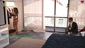 Missing scenes from a wife and stepmother’s erotic tale.