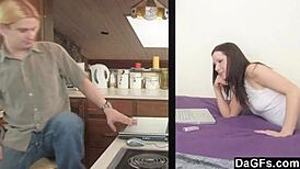 Dagfs - Cock-Hungry Alexandra Bell Picks Big Ones Online 😜