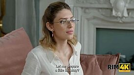 rim4k lust for ass with european nerd on sofa