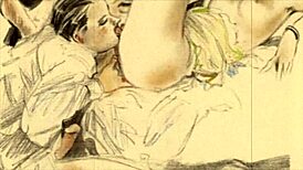 Exploring vintage anime drawings