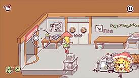 Happy Customer Flashes Boobs for More Cumshot in Futa Hentai!