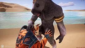 Wildlife: Gay Furrys Engage In Yiff Adventures