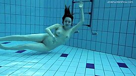 hey lada poleshuk, showing big tits underwater with short hair?