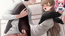 Watch sexy anime vampires get fucked in stockings?