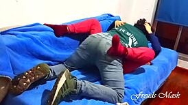 young couple films hot ass sex with petite redhead