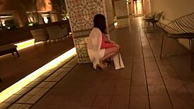 Famous Japanese idol with huge breasts shines in hotel scene