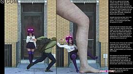 Big apple small gesture episode 6 in 3d comics