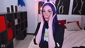 Webcam session with shemale performer