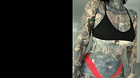 melody radford's sexy dance is so hot, petite and tattooed 😍