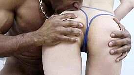 Innocent White Teen Takes Massive Black Cock In Ass