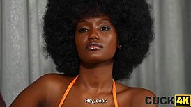 the husband watches his wife cheat with the thomas clown