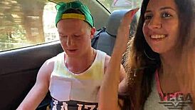 Widow Lures Three Guys For Hardcore Fucking In Haunted House