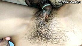 Horny Indian girl cheats on boyfriend, gets slammed by stranger in wild threesome. Homemade action with chubby housewife bent over for more.