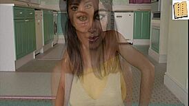 Feeling The Heat For Purple Haired Teen In WVM 28 Naked