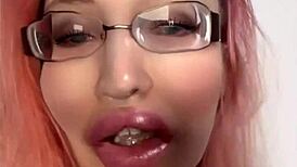 Happy valentines day, loser. now follow my jerk off instructions as your goddess in glasses.