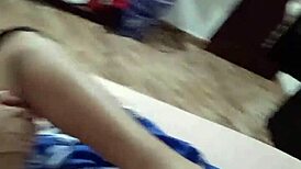 Real sex almost caught with stepsister blowjob!