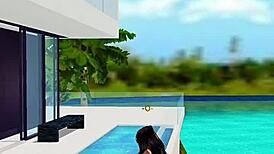 Big Ass Indian Cartoon Hentai Girl Gets Rough Outdoor Public Fuck At Greystone Mansion.