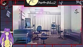 Muskelbodybuilder dominerer store patter i hentai