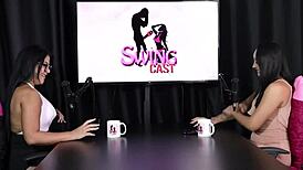 edna samara wants gangbang after swinging with two men!