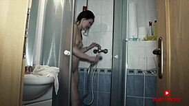 Classic Indian housewife surrenders to rough slave fantasy in retro bedroom scene.