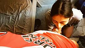 River Plate player fucks big-ass latina babe