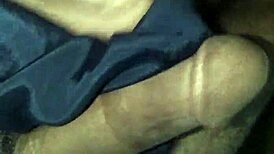 gay husband indulging in silky handjob with wife reshmi shalwar's monster cock