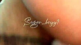 Wow, Ebony Girl Takes BBC Deep Inside Her Cute Pussy!