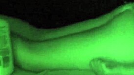 Female massage client gets pussy eaten in hidden cam handjob